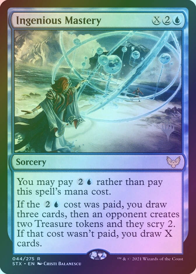 Ingenious Mastery (PSTX) (44p) / Foil