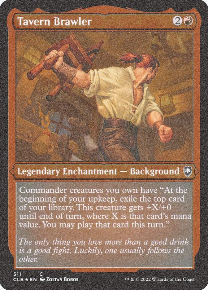 Tavern Brawler (CLB) (511) / Foil Etched
