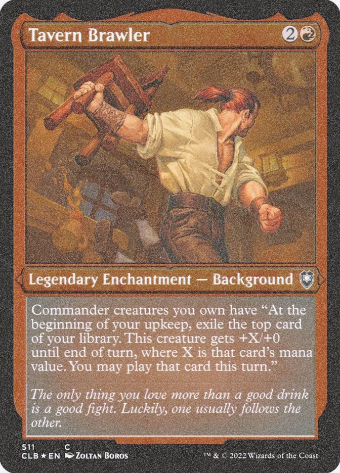 Tavern Brawler (CLB) (511) / Foil Etched