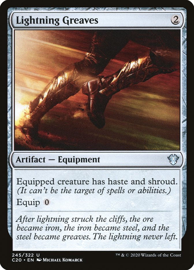 Lightning Greaves (C20) (245)