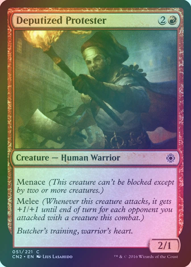 Deputized Protester (CN2) (51) / Foil