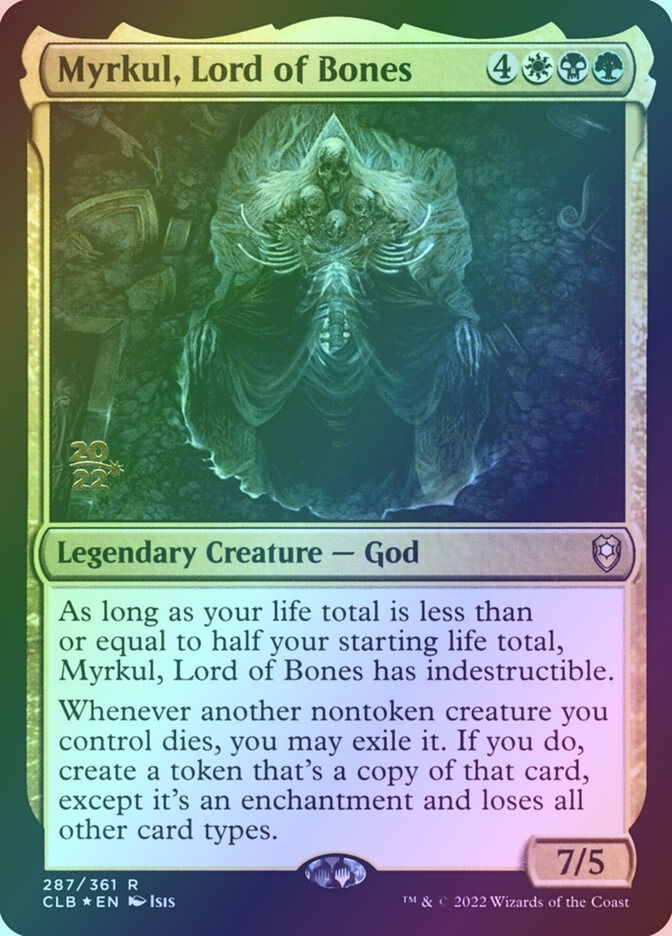Myrkul, Lord of Bones (PCLB) (287s) / Foil