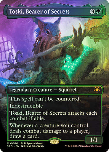 Toski, Bearer of Secrets (spg) (60) / Foil