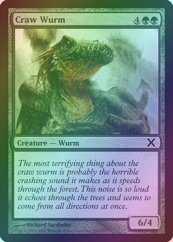 Craw Wurm (10E) (257) / Foil