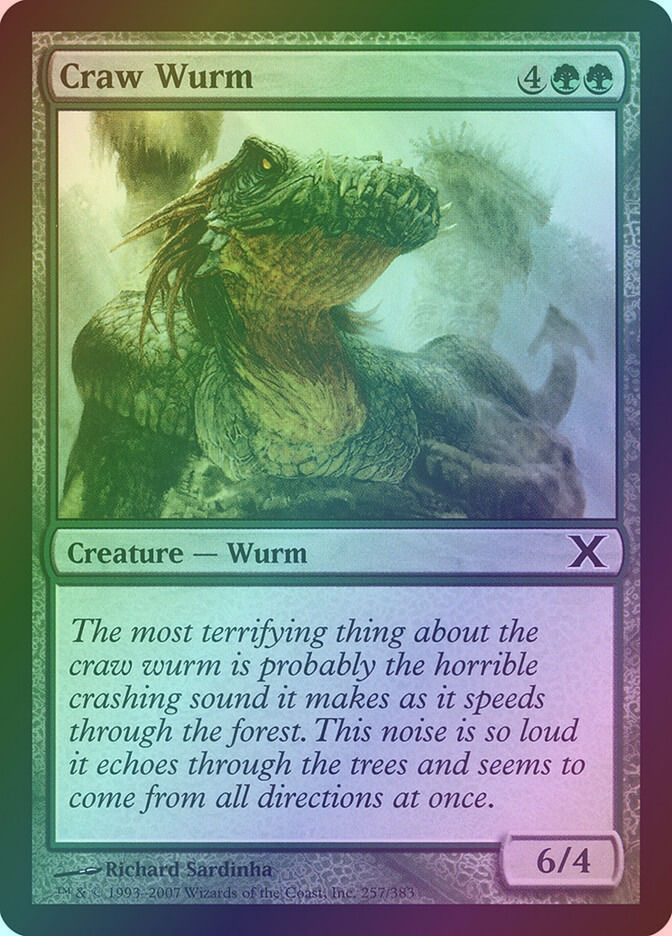 Craw Wurm (10E) (257) / Foil