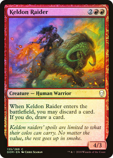 Keldon Raider (DOM) (135) / Foil
