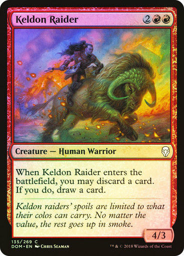 Keldon Raider (DOM) (135) / Foil