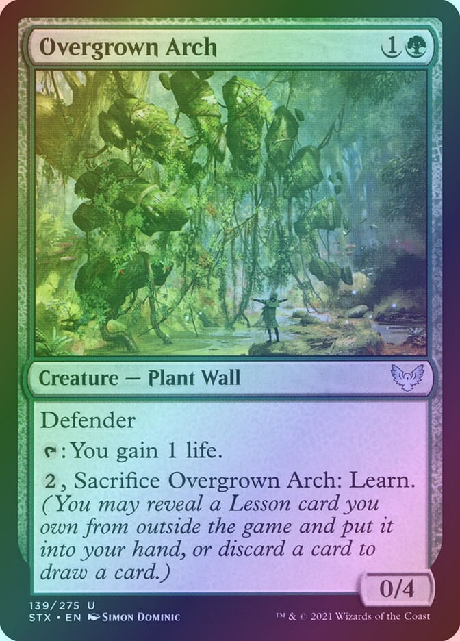 Overgrown Arch (STX) (139) / Foil