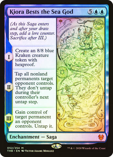Kiora Bests the Sea God (THB) (52) / Foil