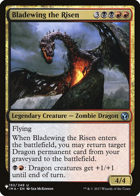 Bladewing the Risen (PLST) (IMA-193)