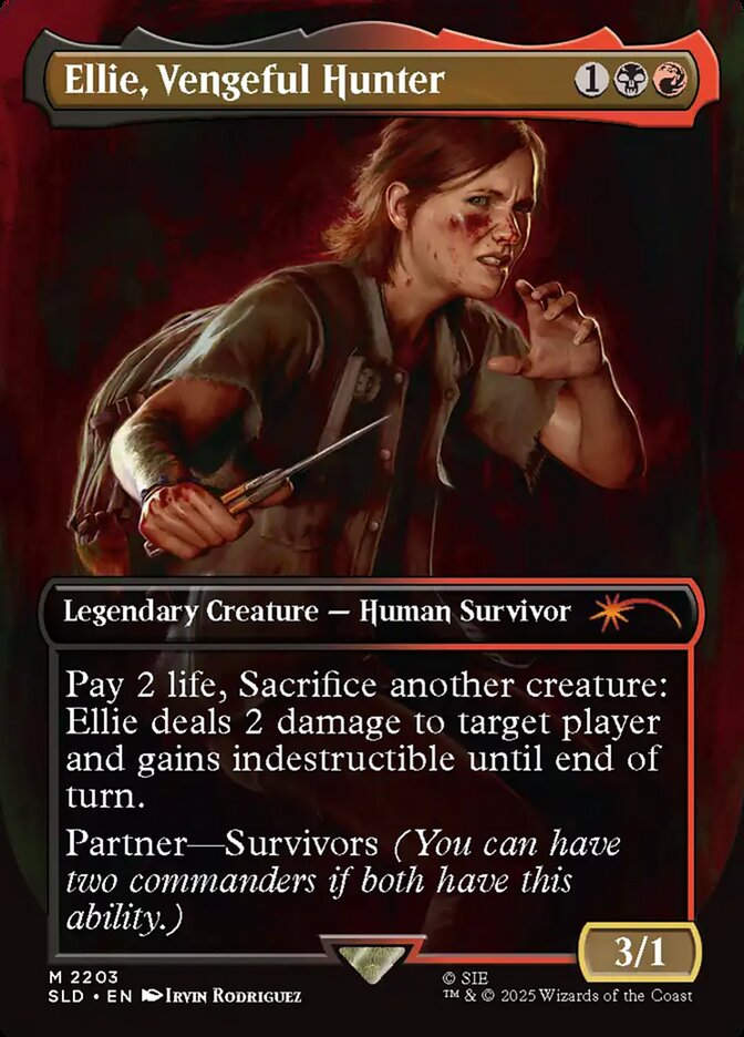 Ellie, Vengeful Hunter (SLD) (2203) / Borderless