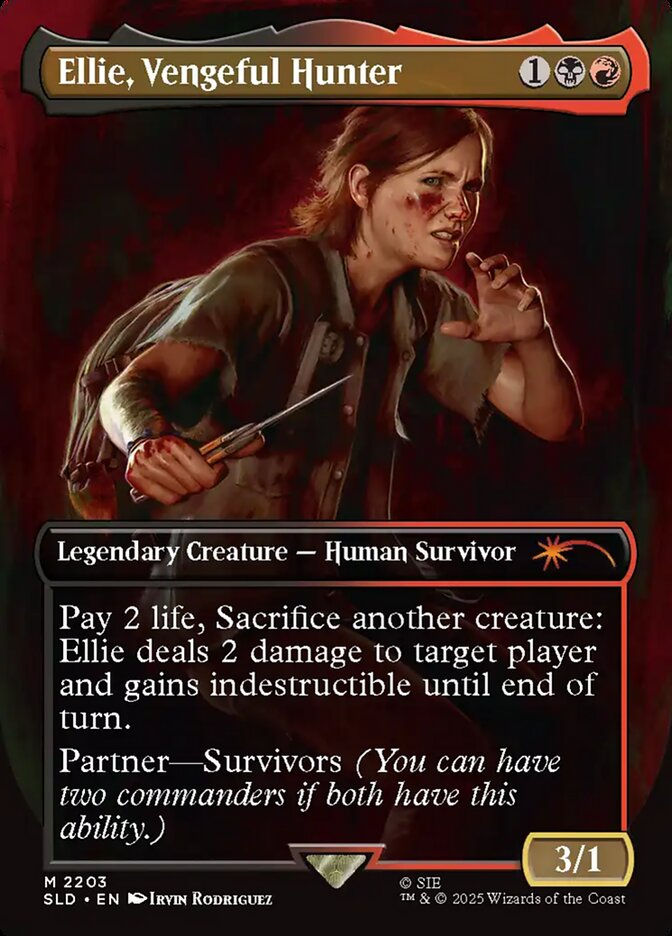 Ellie, Vengeful Hunter (SLD) (2203) / Borderless