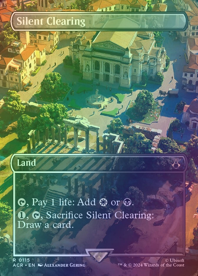 Silent Clearing (ACR) (115) / Borderless / Foil
