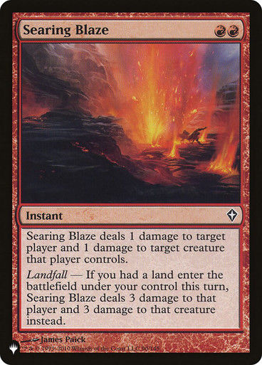 Searing Blaze (PLST) (WWK-90)