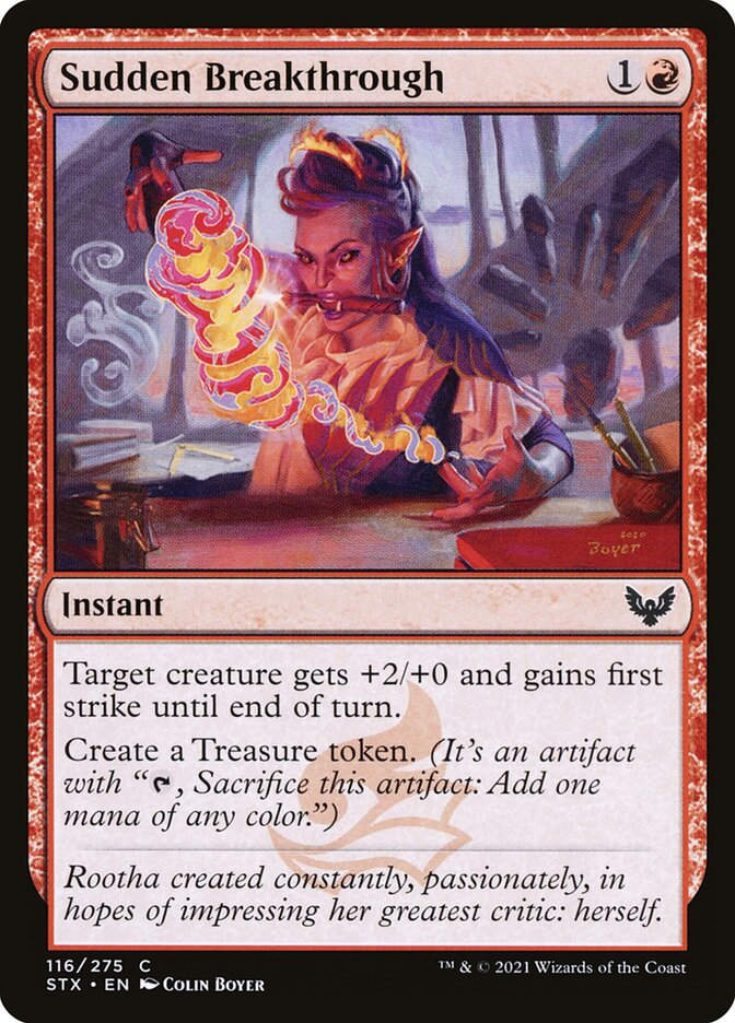 Sudden Breakthrough (STX) (116)