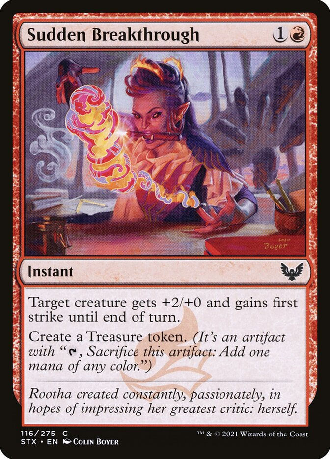Sudden Breakthrough (STX) (116)