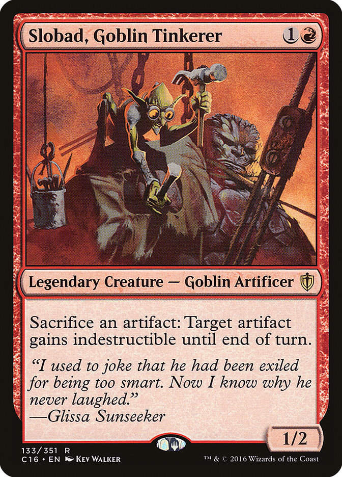 Slobad, Goblin Tinkerer (c16)