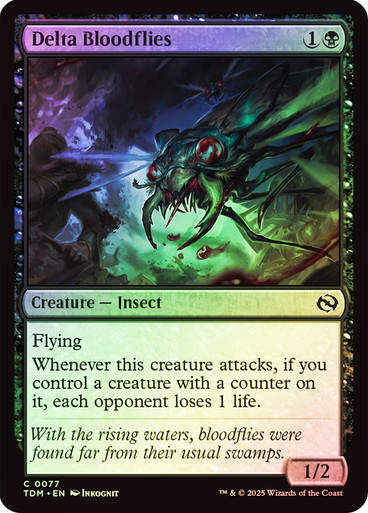 Delta Bloodflies (TDM) (77) / Foil
