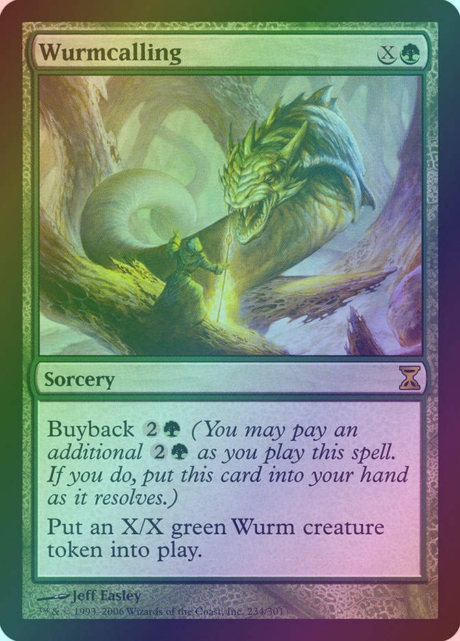 Wurmcalling (TSP) (234) / Foil