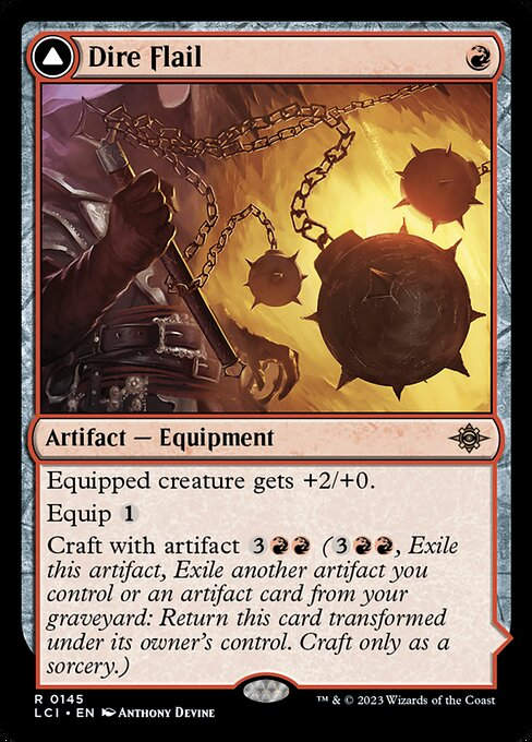 Dire Flail // Dire Blunderbuss (lci)