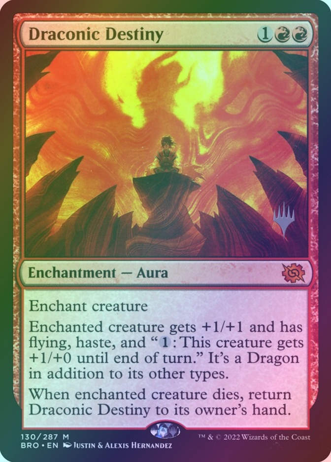 Draconic Destiny (PBRO) (130p) / Foil