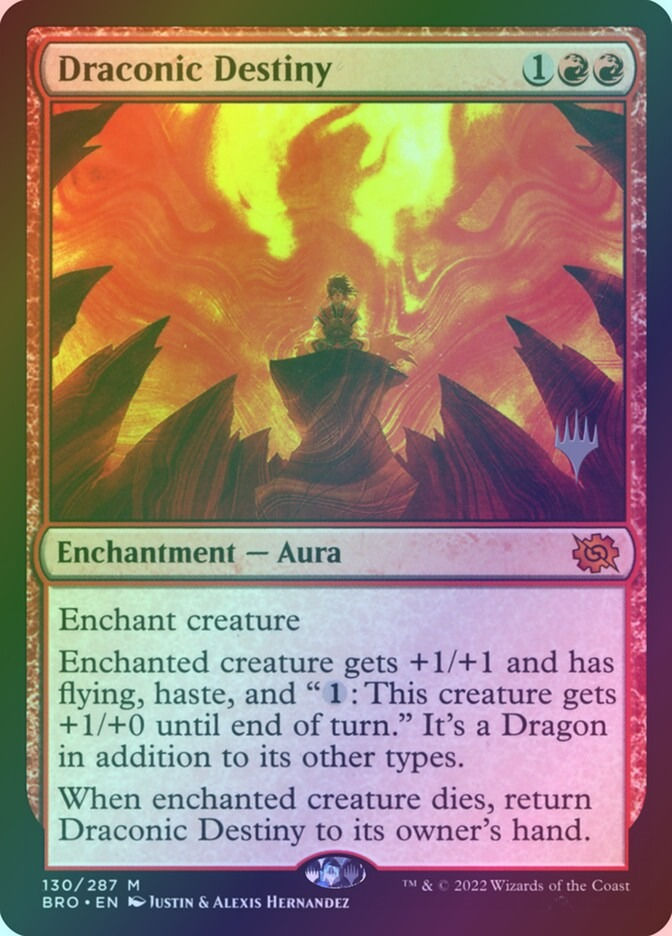 Draconic Destiny (PBRO) (130p) / Foil