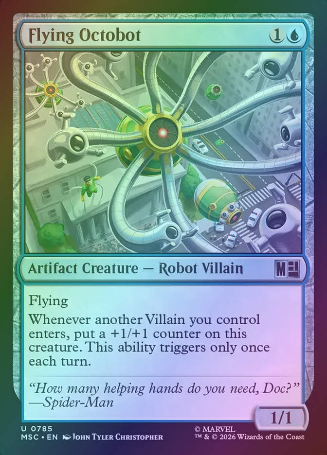 Flying Octobot (MSC) (785) / Foil
