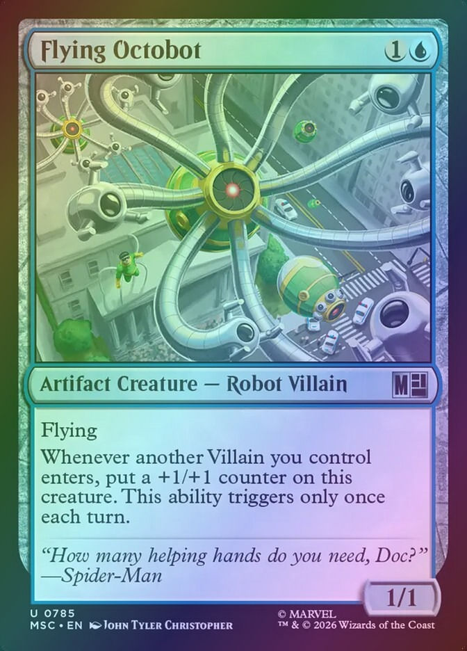 Flying Octobot (MSC) (785) / Foil