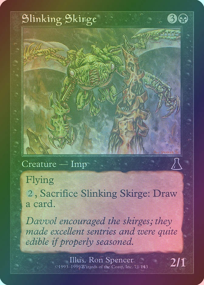 Slinking Skirge (UDS) (71) / Foil