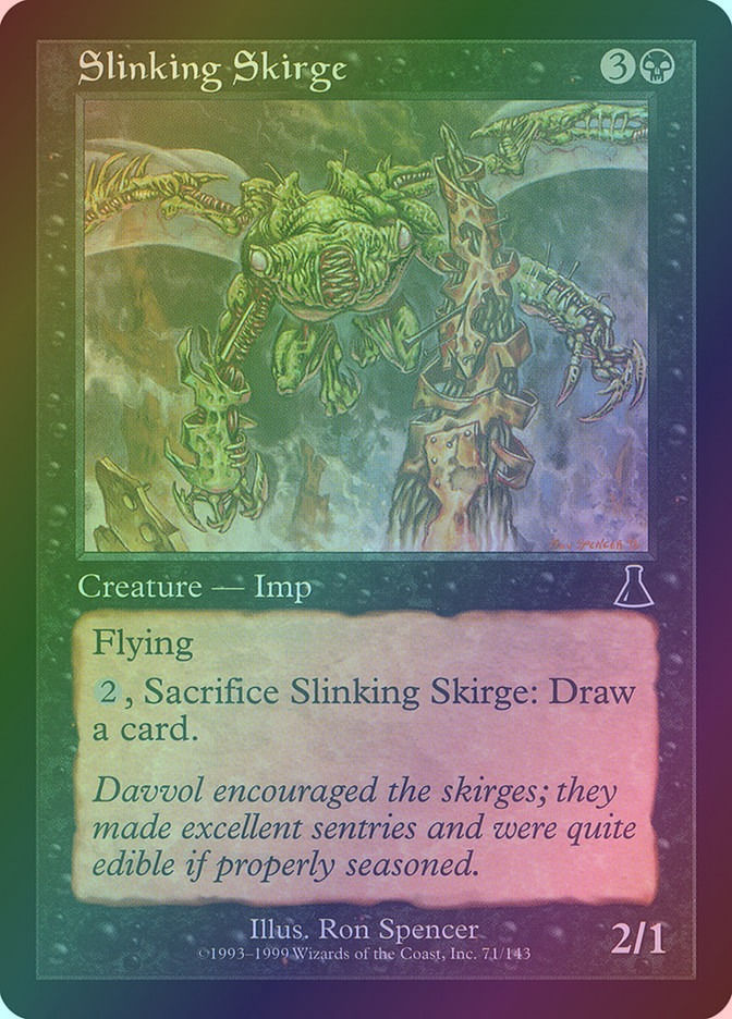Slinking Skirge (UDS) (71) / Foil