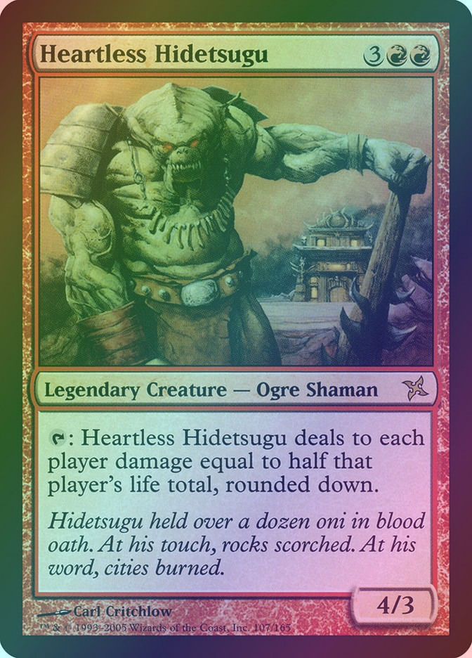 Heartless Hidetsugu (BOK) (107) / Foil