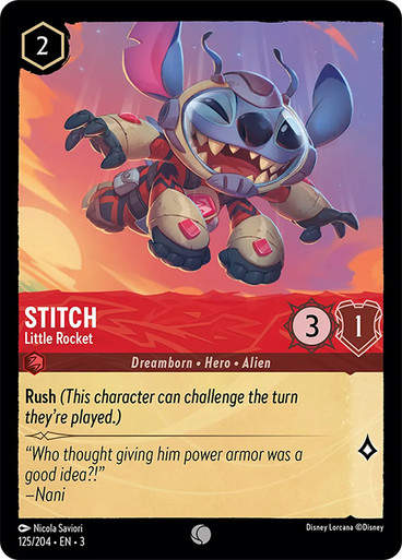 Stitch - Little Rocket (LOR_ITI)