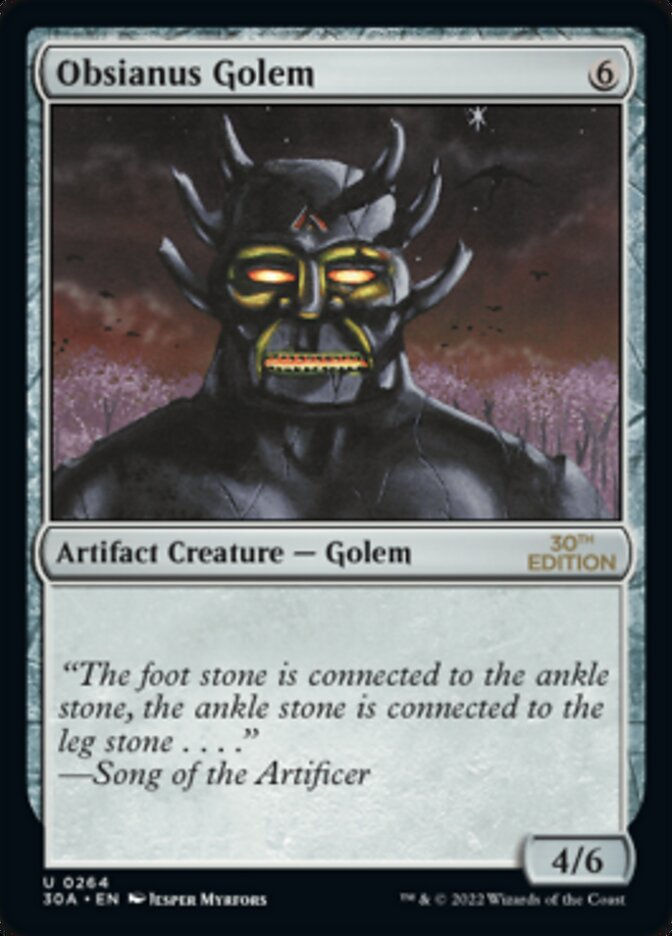 Obsianus Golem (30a)