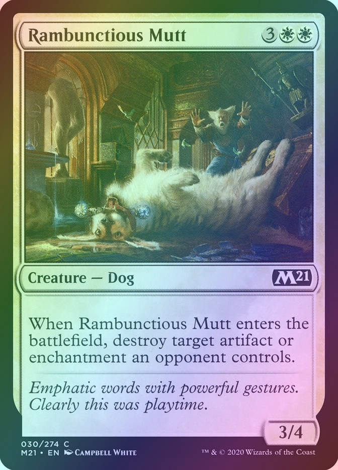 Rambunctious Mutt (M21) (30) / Foil