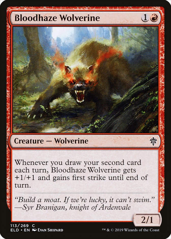 Bloodhaze Wolverine (ELD) (113)