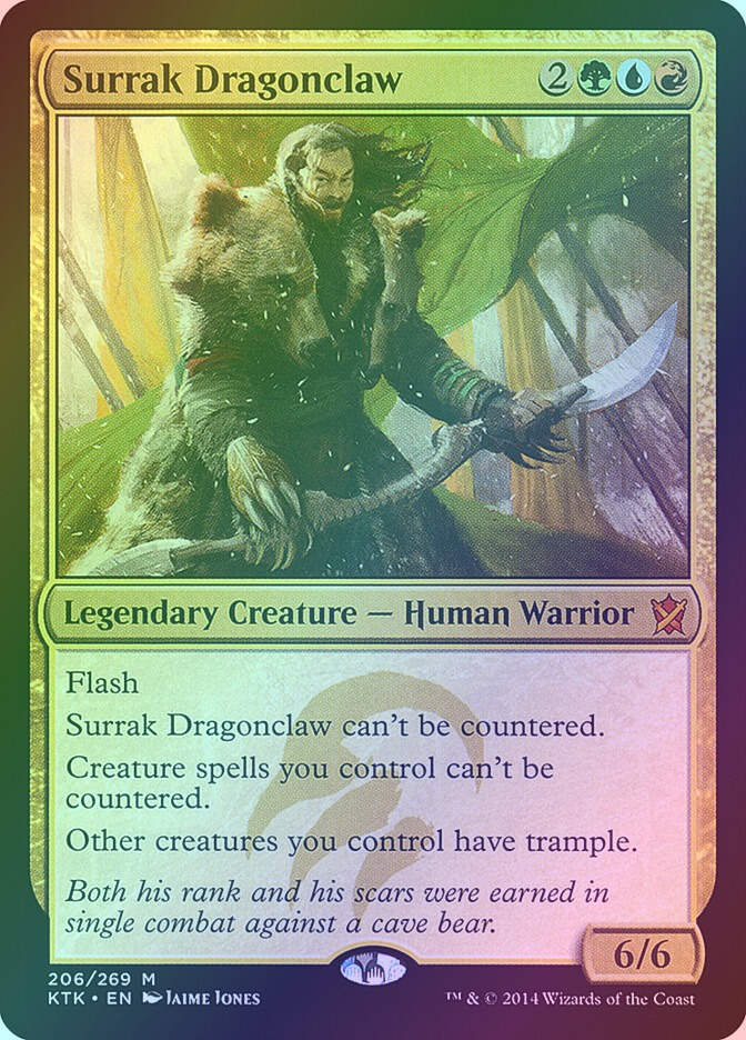 Surrak Dragonclaw (KTK) (206) / Foil