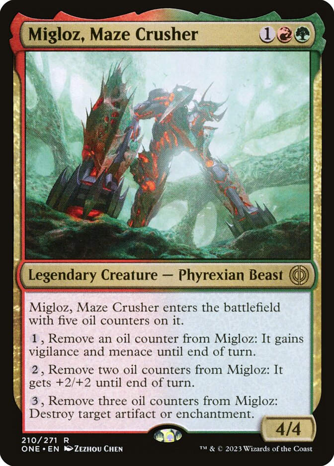 Migloz, Maze Crusher (ONE) (210)