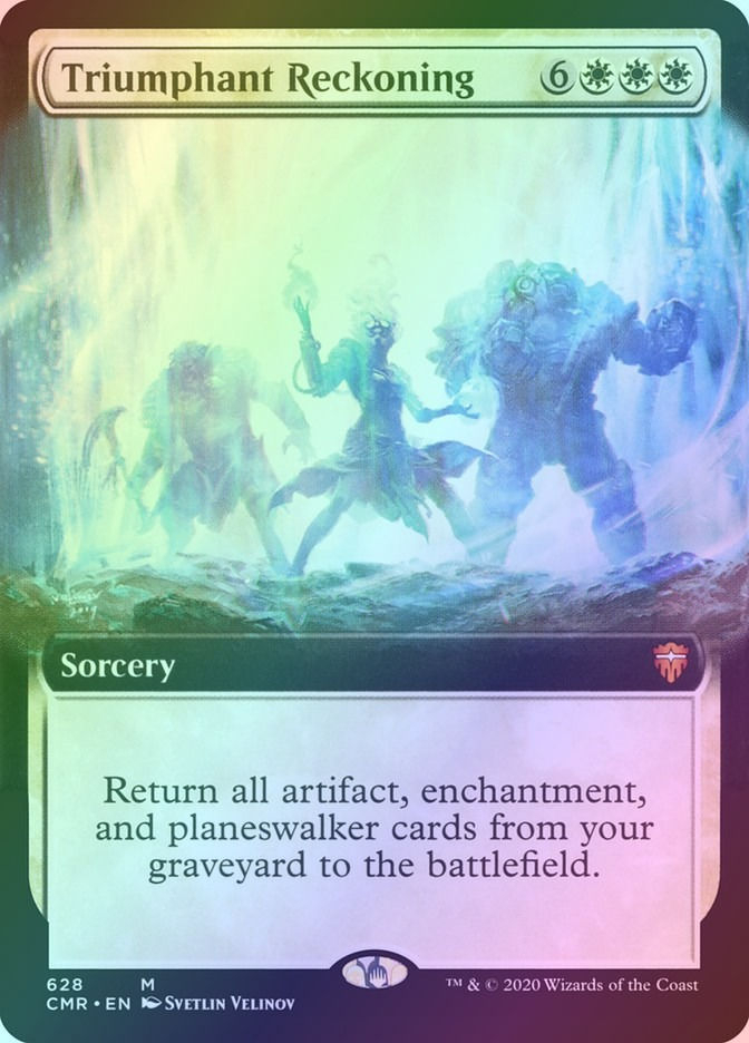 Triumphant Reckoning (CMR) (628) / Extended Art / Foil