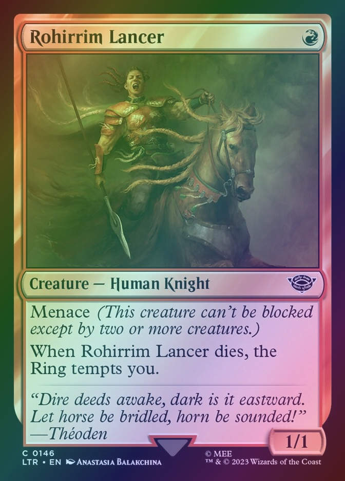 Rohirrim Lancer (LTR) (146) / Foil
