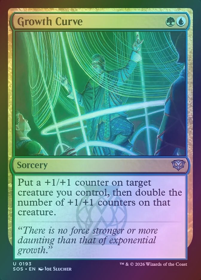 Growth Curve (SOS) (193) / Foil