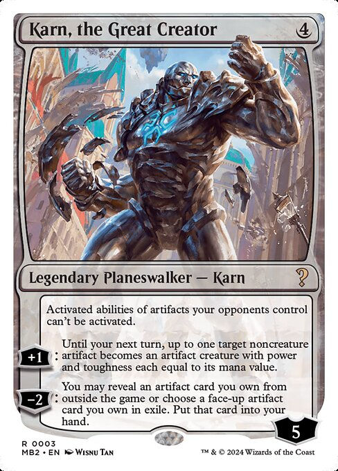 Karn, the Great Creator (MB2) (3)