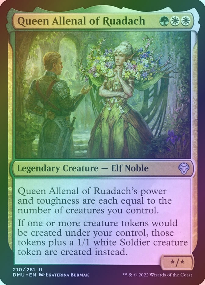 Queen Allenal of Ruadach (DMU) (210) / Foil