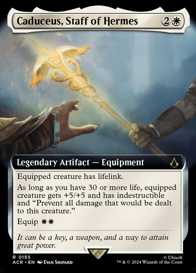 Caduceus, Staff of Hermes (ACR) (155) / Extended Art