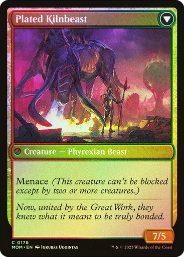Bonded Herdbeast // Plated Kilnbeast (mom) / Foil — cara 2 de 2