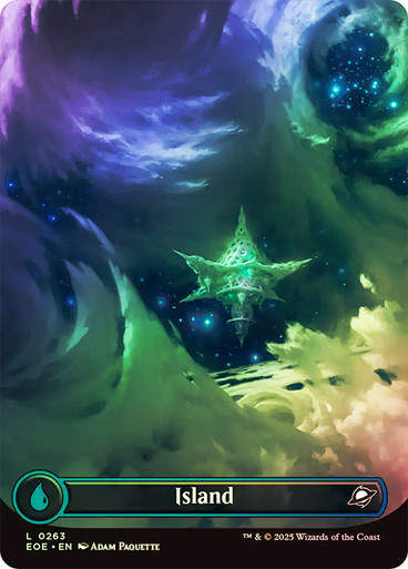 Island (EOE) (263) / Borderless / Foil