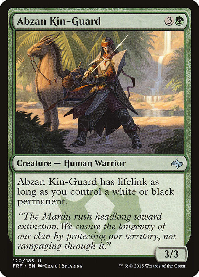 Abzan Kin-Guard (FRF) (120)