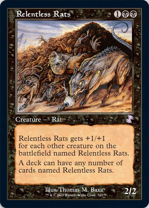 Relentless Rats (TSR) (Timeshifted)