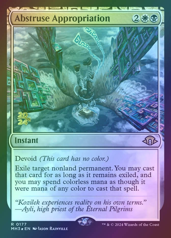 Abstruse Appropriation (PMH3) (177s) / Foil