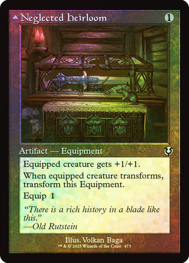 Neglected Heirloom // Ashmouth Blade (INR) (473) / Foil Retro