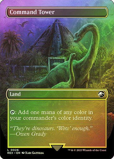 Command Tower // Command Tower (rex) / Foil — cara 2 de 2